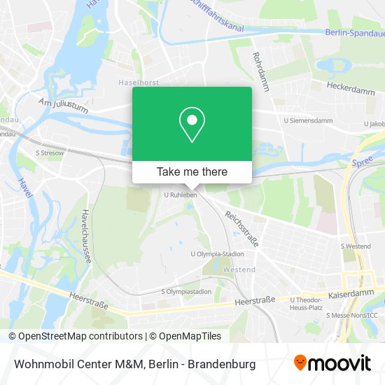 Карта Wohnmobil Center M&M