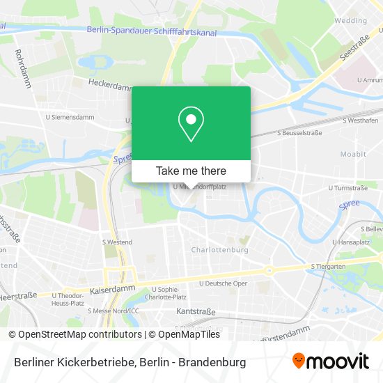Berliner Kickerbetriebe map