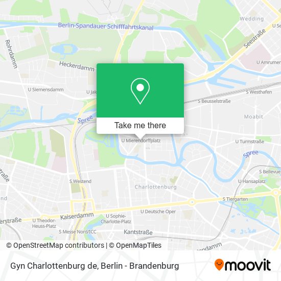 Карта Gyn Charlottenburg de