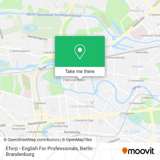 Eforp - English For Professionals map