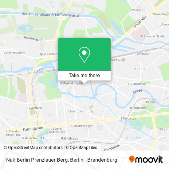 Nak Berlin Prenzlauer Berg map
