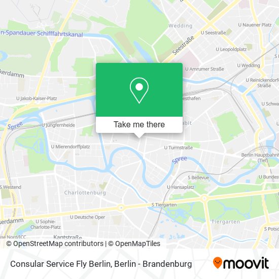 Consular Service Fly Berlin map