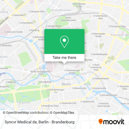 Syncvr Medical de map