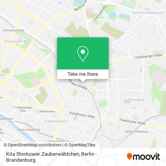 Kita Storkower Zauberwäldchen map