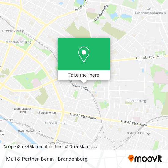 Mull & Partner map