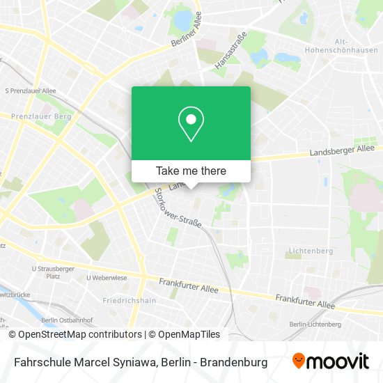 Fahrschule Marcel Syniawa map