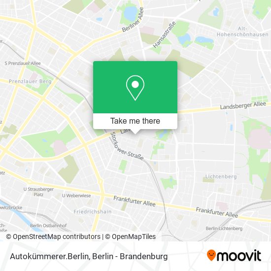 Autokümmerer.Berlin map