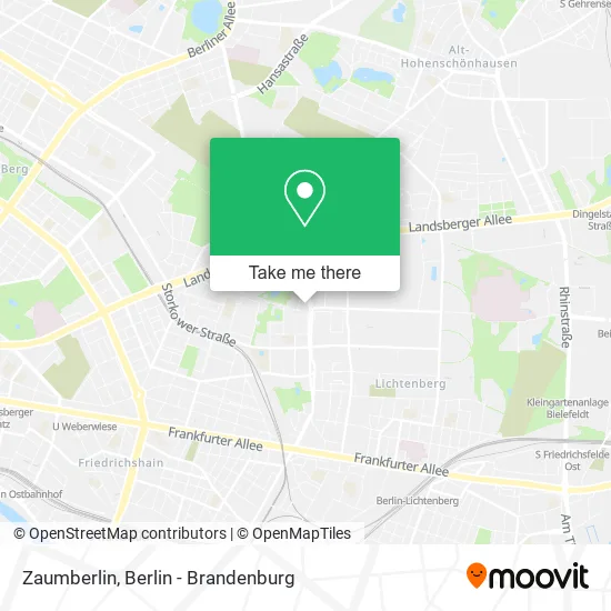 Карта Zaumberlin