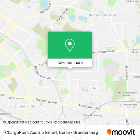 Карта ChargePoint Austria GmbH