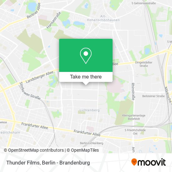 Thunder Films map