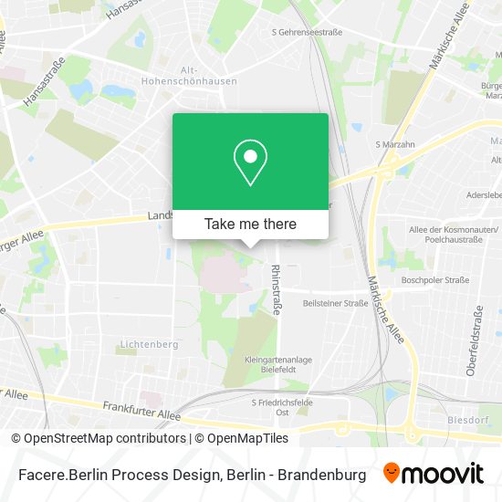 Facere.Berlin Process Design map
