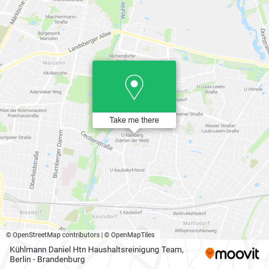 Kühlmann Daniel Htn Haushaltsreinigung Team map