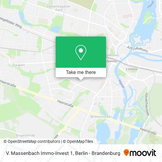 V. Massenbach Immo-Invest 1 map