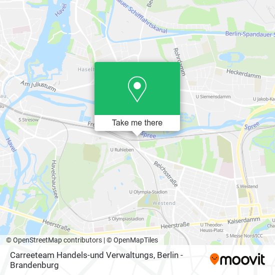 Carreeteam Handels-und Verwaltungs map