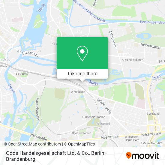 Odds Handelsgesellschaft Ltd. & Co. map