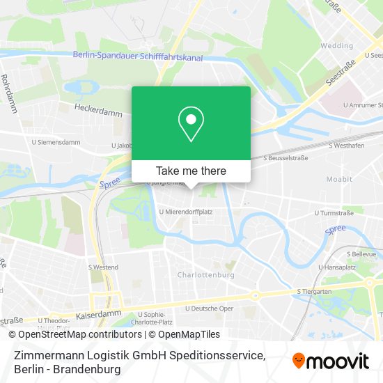Zimmermann Logistik GmbH Speditionsservice map