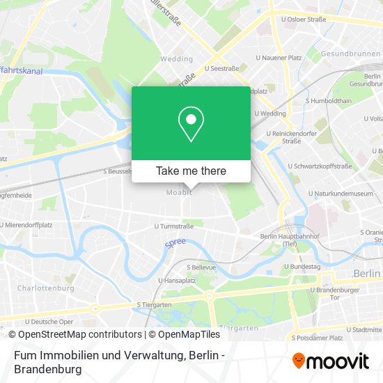 Fum Immobilien und Verwaltung map