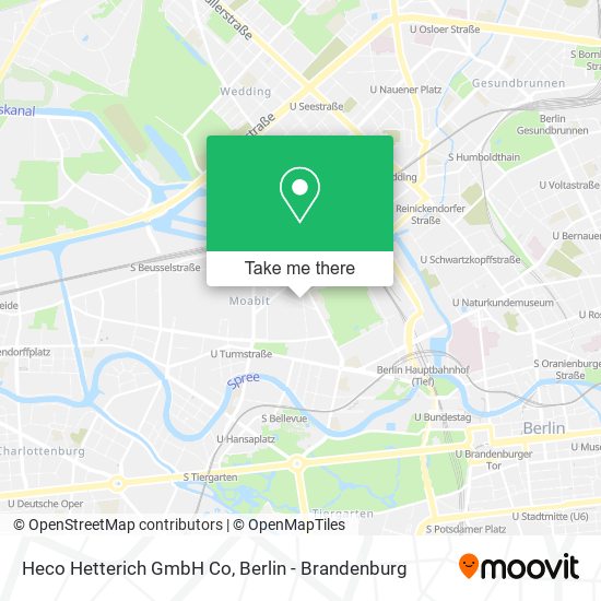 Карта Heco Hetterich GmbH Co