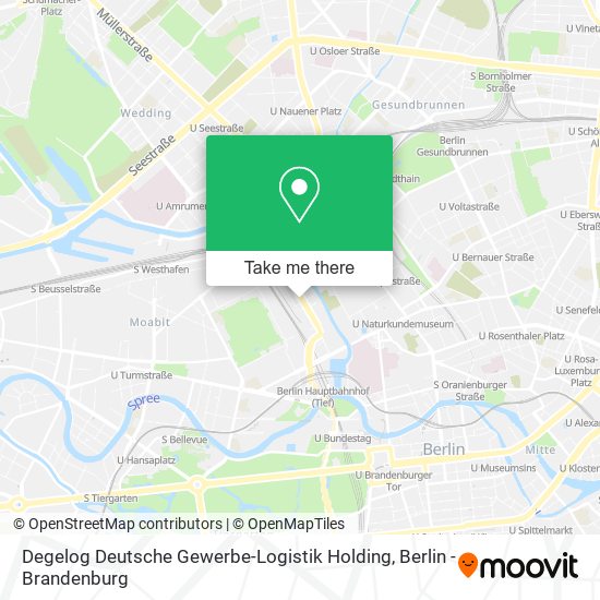 Degelog Deutsche Gewerbe-Logistik Holding map