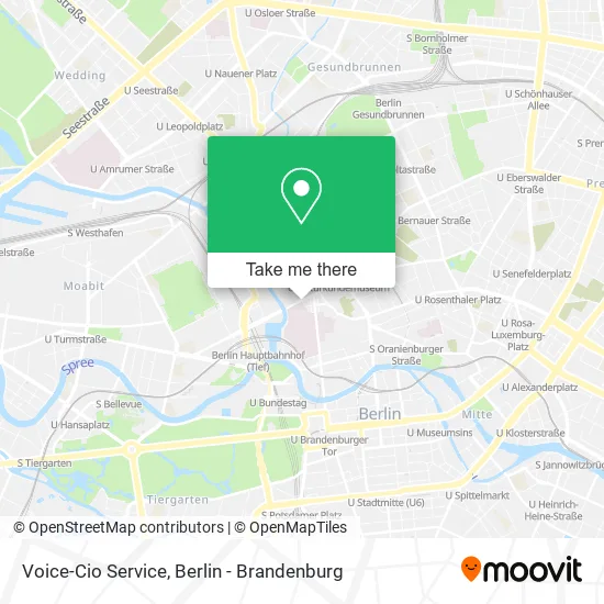 Карта Voice-Cio Service