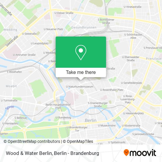 Wood & Water Berlin map