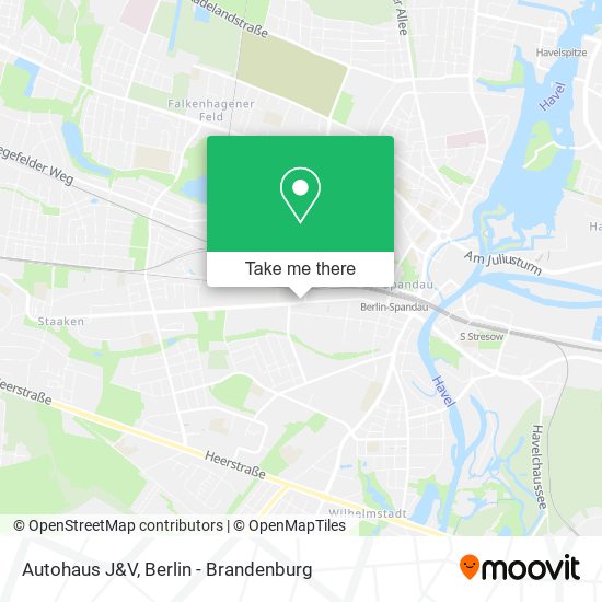 Autohaus J&V map
