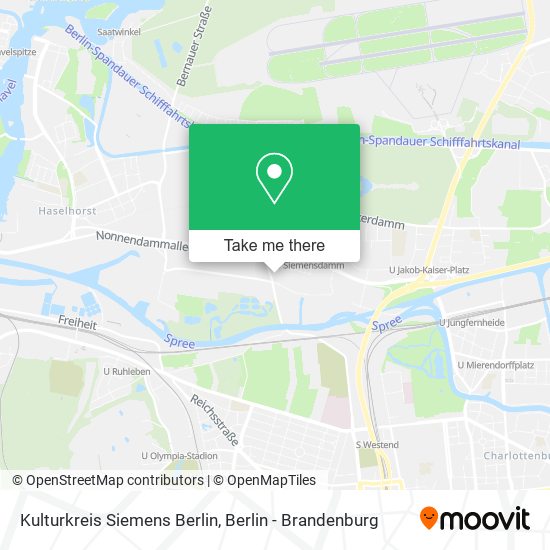 Kulturkreis Siemens Berlin map