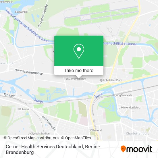 Карта Cerner Health Services Deutschland