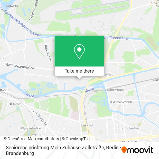 Senioreneinrichtung Mein Zuhause Zollstraße map