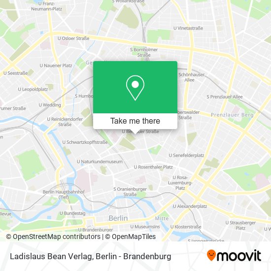 Карта Ladislaus Bean Verlag