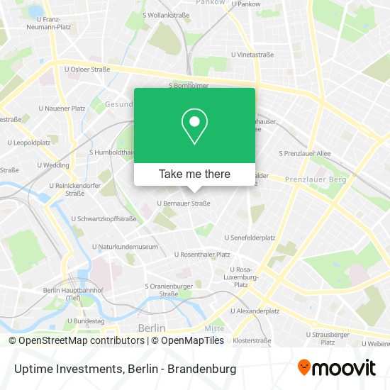 Uptime Investments map