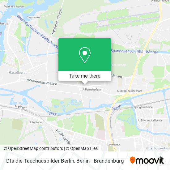 Dta die-Tauchausbilder Berlin map