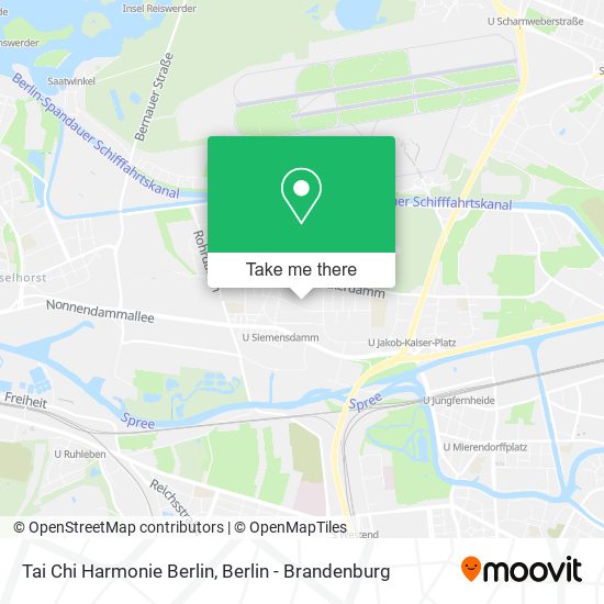 Tai Chi Harmonie Berlin map