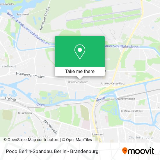 Карта Poco Berlin-Spandau