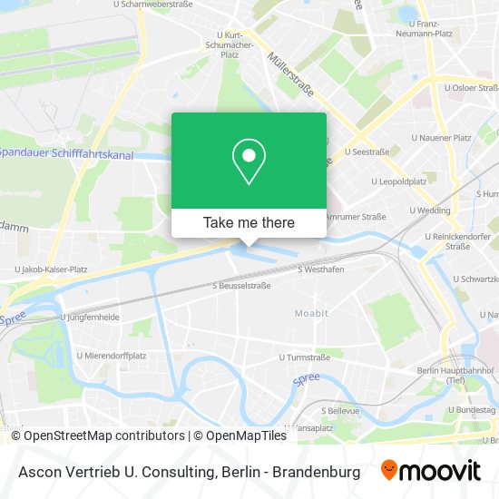 Ascon Vertrieb U. Consulting map