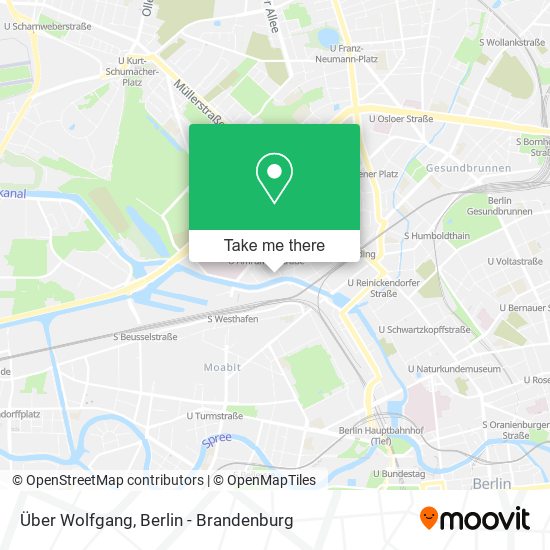 Карта Über Wolfgang