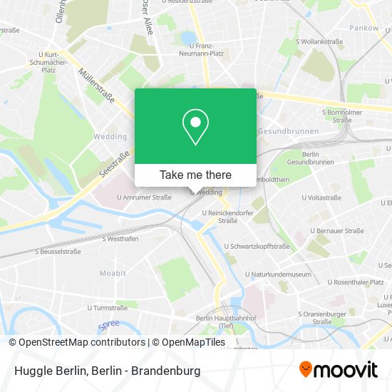 Huggle Berlin map