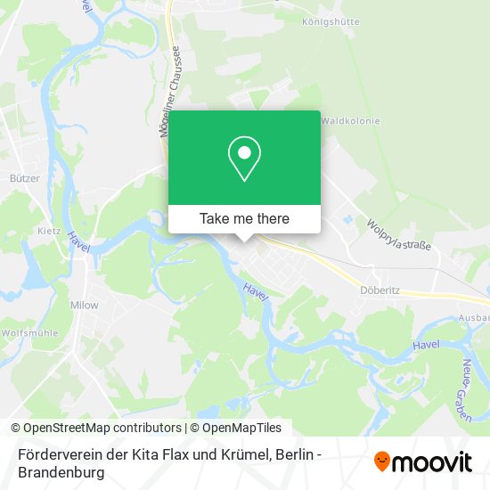 Förderverein der Kita Flax und Krümel map
