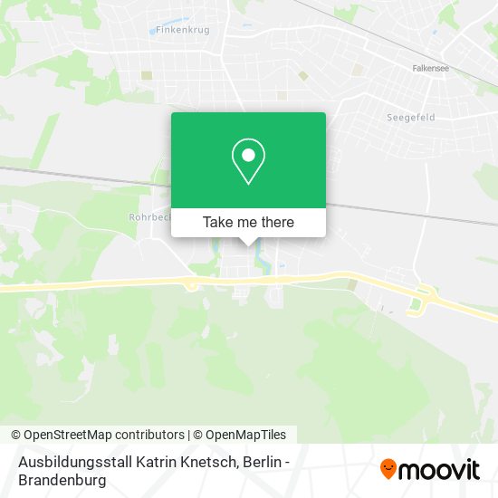 Ausbildungsstall Katrin Knetsch map