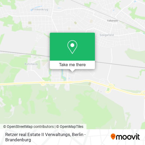 Retzer real Estate II Verwaltungs map