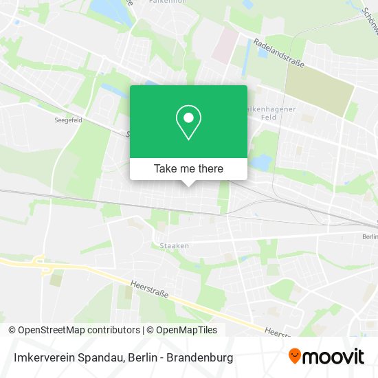 Imkerverein Spandau map