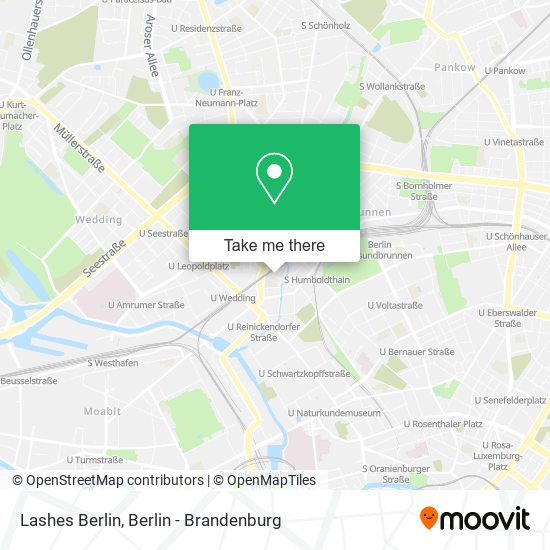 Карта Lashes Berlin