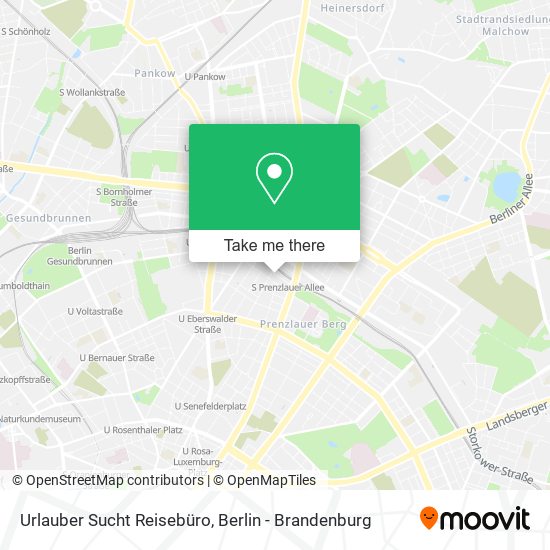 Urlauber Sucht Reisebüro map