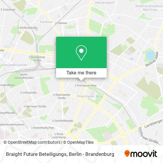 Braight Future Beteiligungs map