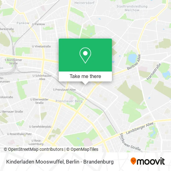 Карта Kinderladen Mooswuffel