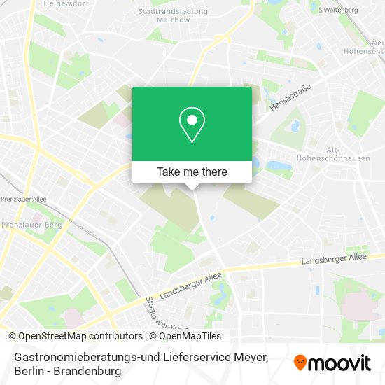 Gastronomieberatungs-und Lieferservice Meyer map