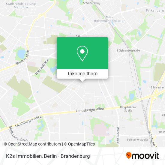 K2s Immobilien map