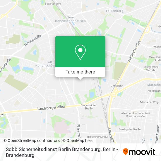 Sdbb Sicherheitsdienst Berlin Brandenburg map