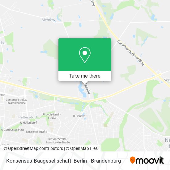 Konsensus-Baugesellschaft map