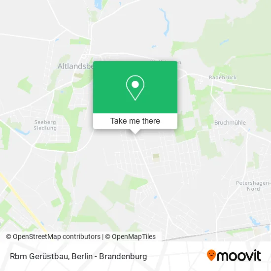 Карта Rbm Gerüstbau